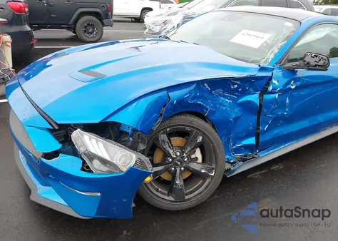 2021 Ford Mustang Ecoboost Fastback z USA, uszkodzony, nr VIN 1FA6P8TH2M5134917